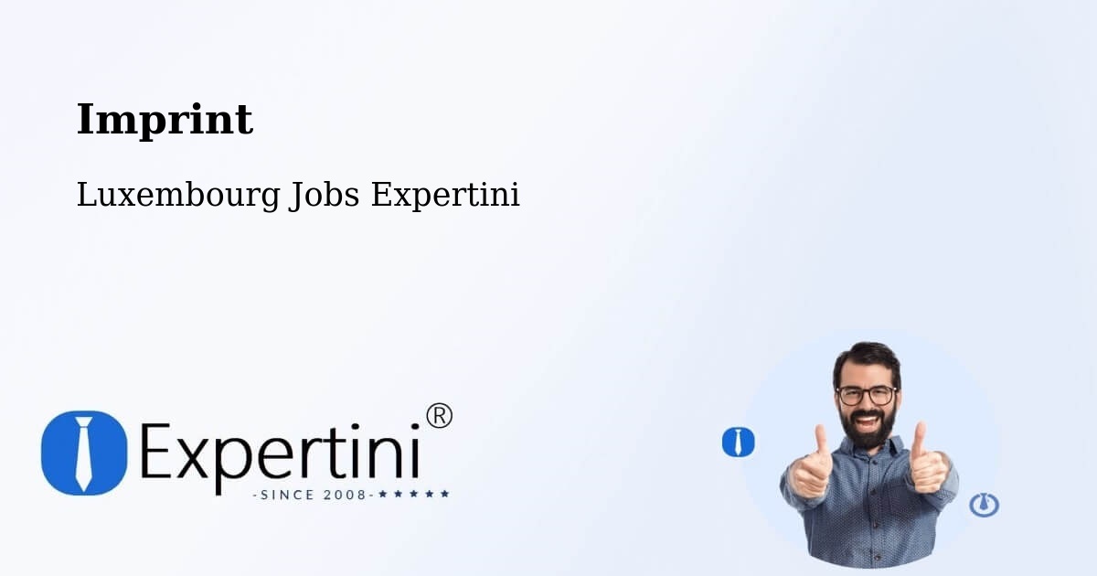 Imprint – Kehlen - Luxembourg Jobs Expertini