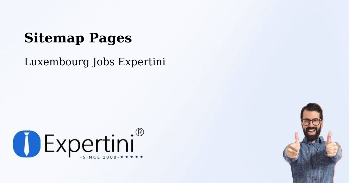 Sitemap Pages - Kehlen - Luxembourg Jobs Expertini